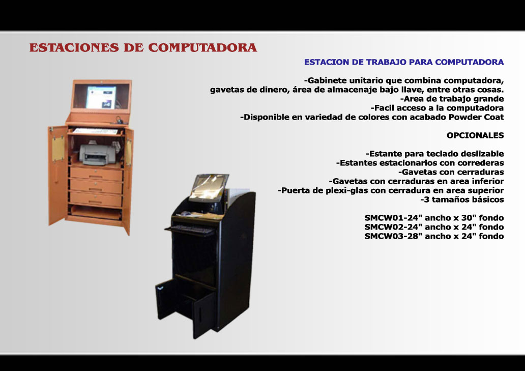 ESTACION PARA COMPUTADORA