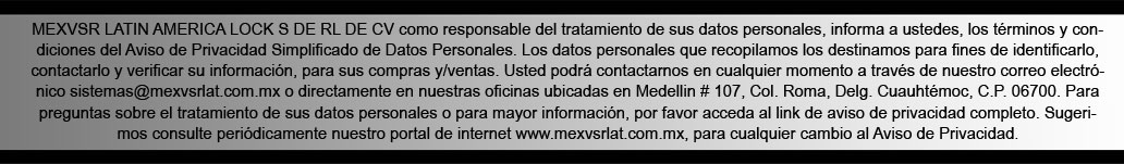 aviso de privacidad